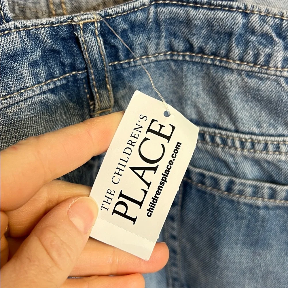 NWT The Children’s‎ Place Blue Denim Overalls- 14